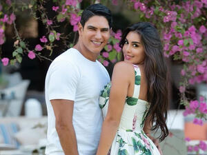 Physically Not Possible! Newlyweds Yasmine Sabri and Ahmed Abo Hashima Confuses Us With This Picture