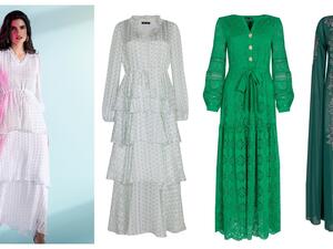 The womenswear festive edit is an elegant reinterpretation of traditional Arabic silhouettes.