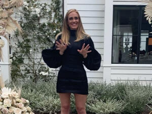 Her new figure is also reportedly partly due to the Sirtfood Diet, involving a regime of plant products like turmeric, kale, buckwheat and green tea