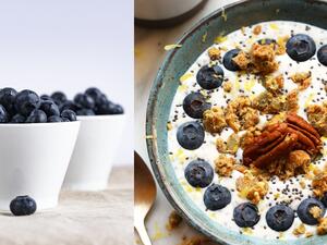 كوب الشيا بالفانيلا والعسل