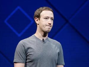 الرئيس التنفيذي لشركة فيسبوك، مارك زوكربيرغ