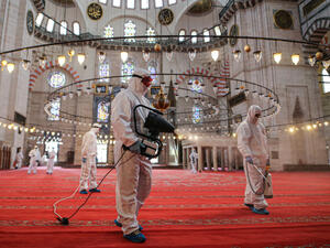 تدابير احترازية لحماية المصلين