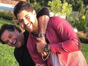 راغب علامة يحتفل بعيد ميلاد ابنه خالد 