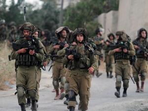 جنود من جيش الاحتلال الاسرائيلي في الضفة الغربية