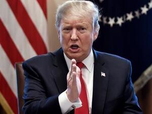  الرئيس الأمريكي دونالد ترامب