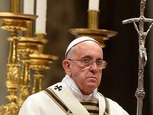 Pope Francis (AFP PHOTO / ALBERTO PIZZOLI)