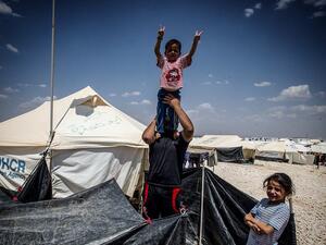  Zatari Syrian refugee camp Jordan (Twitter)