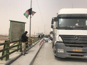 Border between Afghanistan and Iran (Twitter)