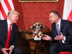 Andrzej Duda with Donald Trump (Twitter)