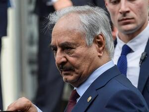 Libyan strongman Khalifa Haftar (Twitter)