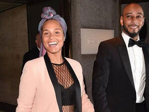 Alicia Keys has a "two week rule" with her husband.