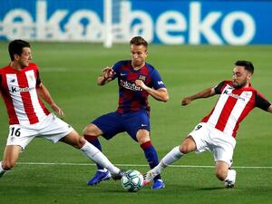 برشلونة يستعيد صدارة الترتيب