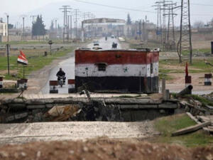 حاجز عسكري للجيش السوري بريف درعا