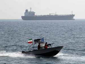 The boats were seen as soon as they entered the waters and were given repeated warnings to stop. (ATTA KENARE/AFP / AFP)