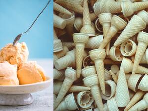 3 مكونات فقط لصنع مثلجات الشمام