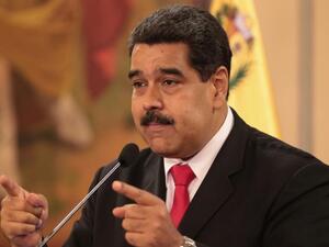 الرئيس الفنزويلي نيكولاس مادورو
