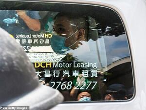 Mr Tong, who carried a 'Liberate Hong Kong' sign as he drove a motorcycle into police at a protest against the territory's Chinese rulers, became on Frida the first person charged with inciting separatism and terrorism under the new security law. (AFP/File)