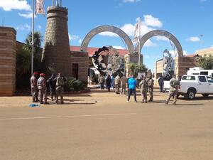 Naidoo said police also arrested over 40 suspects allegedly involved in the hostage-taking, with six currently in the hospital being treated for gunshot wounds. (Twitter)