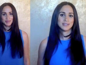 Meghan Markle Debuts Fascinating Long Sleek Lock