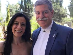 Israeli police have arrested the director of the Yabous Cultural Center Rania Elias and her husband (Twitter)