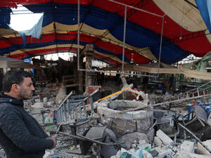  انفجار في مدينة رأس العين / أرشيفية