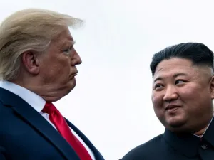 US President Donald Trump has met three times with North Korean leader Kim Jong Un to discuss Pyongyang's nuclear program (AFP Photo/Brendan Smialowski)