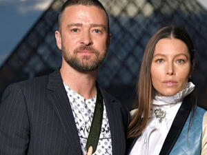Justin Timberlake and Jessica Biel