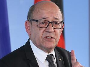 وزير الخارجية الفرنسي، جان إيف لودريان