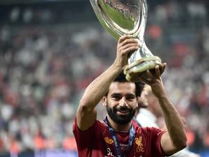 The Egyptian forward made a move to Anfield in the summer of 2017 and claims it was always his intention to savour domestic and European glory (Photo: AFP)