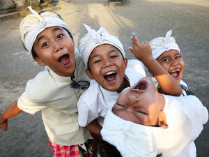 Indonesian kids  (Shutterstock)