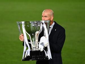 The French tactician stated that "things can happen overnight" in football and gave no guarantees over his future in the Blancos' dugout (Photo: AFP)
