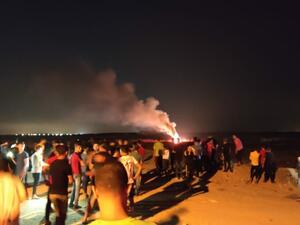  اشتباكات جرت على الشريط الامني بين قطاع غزة وفلسطين المحتلة عام 48 