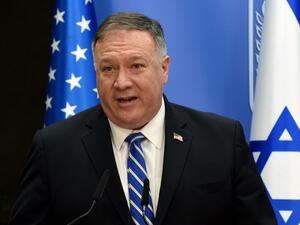 Pompeo arrived in Israel kicking off a five-day visit to the Middle East which will take him to Sudan, the United Arab Emirates, and Bahrain, focusing on Israel's normalising of ties with the UAE and pushing other Arab states to follow suit. DEBBIE HILL / POOL / AFP