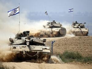 Israel is ready for a war with Lebanon if such war is imposed on Tel Aviv. (AFP/ THOMAS COEX)