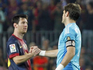 كاسياس وميسي