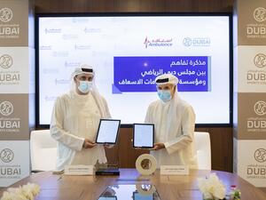 Dubai Sports Council Sign MOU With Dubai Corporation for Ambulance Services