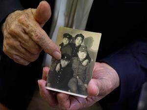 Terumi Tanaka was 13 when a US warplane dropped a plutonium bomb on Nagasaki, on 9 August 1945 (Twitter)