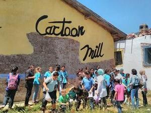 Turkey’s first cartoon school “The Cartoon Mill” (Twitter)