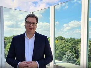 Serbian President Aleksandar Vucic (Twitter)