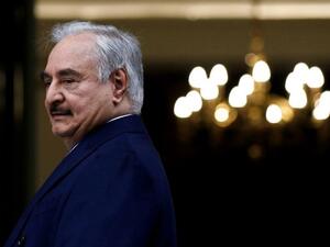  Libyan Warlord Khalifa Haftar  (Twitter)