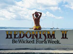 Hedonism II, located in Negril on the island's western tip (Twitter)