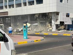 Abu Dhabi restaurant explosion. (Twitter) 