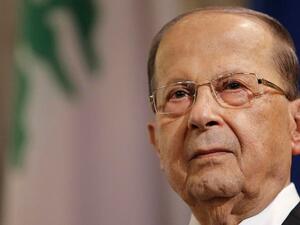 Lebanon's President Michel Aoun. (AFP)
