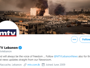 MTV Lebanon's official Twitter account. (Twitter)