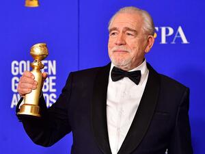 Brian Cox at an event for 2020 Golden Globe Awards (2020). (AFP/File)