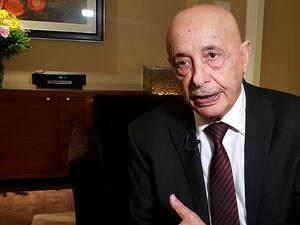 رئيس البرلمان الليبي عقيلة صالح