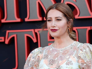 Ashley also used the post to promote her health and wellness website Frenshe