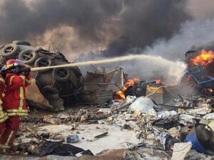 انفجار مرفأ بيروت