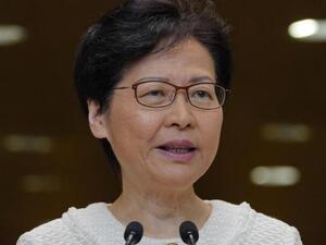 رئيسة السلطة التنفيذية في هونغ كونغ كاري لام