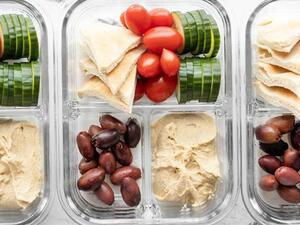 وجبات خفيفة من الحمص